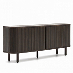 Буфет с 2-мя раздвижными дверками из ясеневого шпона Toinette варинант исполнения - 1 | Loft Concept в Липецке