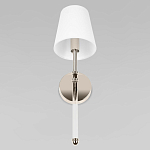 Бра с белым тканевым плафоном в форме конуса и металлическим основанием Nicoleta варинант исполнения - 4 | Loft Concept в Липецке