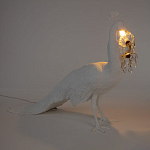 Напольный светильник Seletti Peacock варинант исполнения - 5 | Loft Concept в Липецке