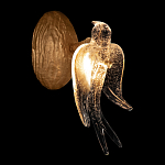 Бра с прозрачной стеклянной фигуркой птички Serip Voa варинант исполнения - 4 | Loft Concept в Липецке