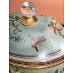 Ваза с крышкой и цветочным узором Genuine Chinese Classics варинант исполнения - 3 | Loft Concept в Липецке