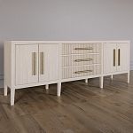 Большая VT-тумба Primo шпон Светлый дуб варинант исполнения - 3 | Loft Concept в Липецке