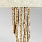 Бра с белым абажуром и элементами в виде натуральных веток Hinkley варинант исполнения - 3 | Loft Concept в Липецке