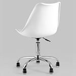 Офисный стул на металлическом основании EGGERY White варинант исполнения - 6 | Loft Concept в Липецке