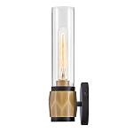 Бра для ванных комнат с прозрачным стеклянным плафоном в форме цилиндра Hinkley варинант исполнения - 11 | Loft Concept в Липецке