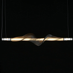 Люстра подвесная линейная Adilin Сhromium варинант исполнения - 1 | Loft Concept в Липецке