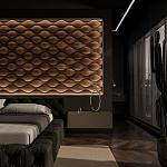 Гипсовая 3D панель с принтографией PM-108 варинант исполнения - 4 | Loft Concept в Липецке