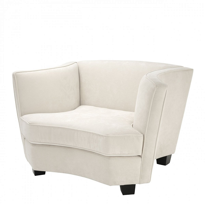 Кресло Eichholtz Chair Giulietta Молочный Черный Кресло Eichholtz Chair Giulietta Молочный Черный в Липецке | Loft Concept
