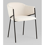 Стул Brace букле белый варинант исполнения - 1 | Loft Concept в Липецке