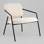 Кресло лаунж Rooney букле белый варинант исполнения - 1 | Loft Concept в Липецке