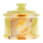 Сахарница из натурального камня Оникс Stone Sugar Bowls варинант исполнения - 5 | Loft Concept в Липецке