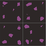 Плитка с узором Осколки варинант исполнения - 3 | Loft Concept в Липецке