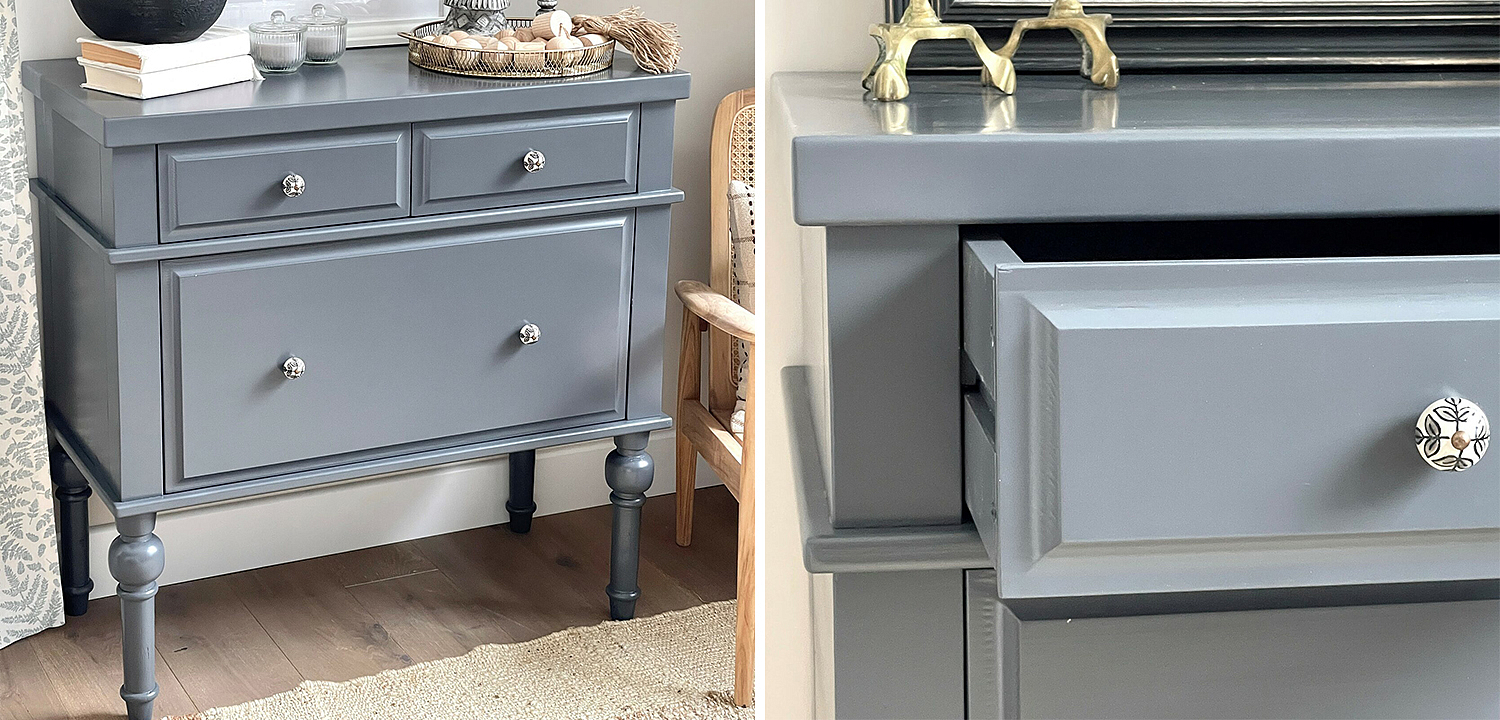 Комод в средиземноморском стиле серый Orhan Chest of Drawers Комод в средиземноморском стиле серый Orhan Chest of Drawers - Loft-Concept в Липецке