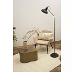 Торшер с плафоном в форме купола в сочетании черного и золотистого цвета Minimalist Execution варинант исполнения - 4 | Loft Concept в Липецке