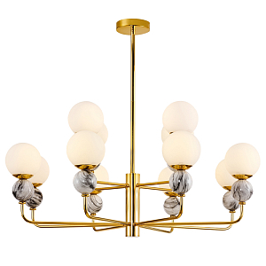 Двухъярусная Люстра White Marble Decor