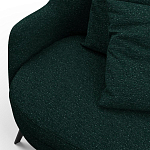 Мебельная ткань Шенилл темно-зеленый цвет 138 см T4-36 варинант исполнения - 12 | Loft Concept в Липецке