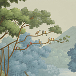 Обои ручная роспись African Savannah Eden варинант исполнения - 2 | Loft Concept в Липецке