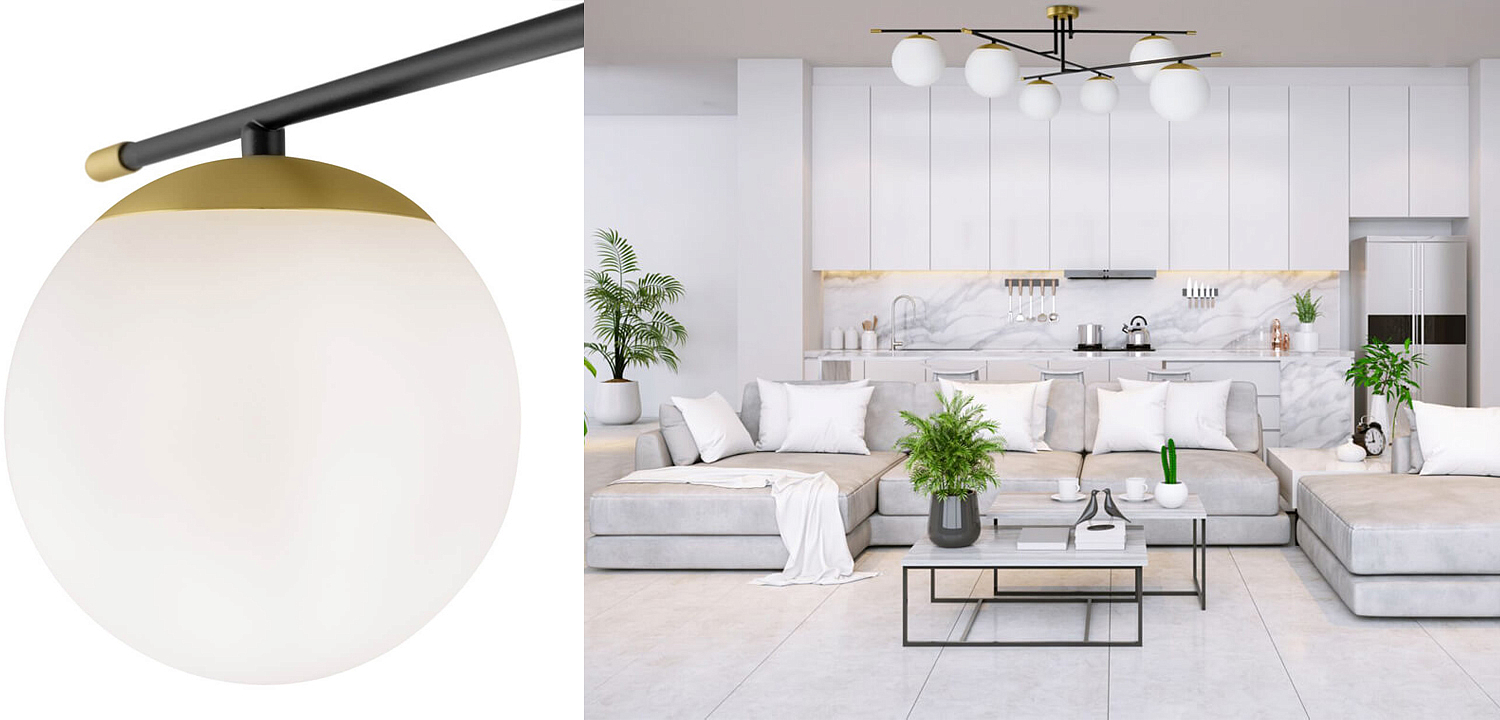 Потолочный светильник Spike Balls Hanging Lamp Потолочный светильник Spike Balls Hanging Lamp - Loft-Concept в Липецке