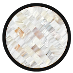 Бра в форме диска с перламутровыми прямоугольниками из морской ракушки Touch of Marine Charm варинант исполнения - 6 | Loft Concept в Липецке