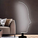 Напольный светильник Профиль Лица Face Contour варинант исполнения - 2 | Loft Concept в Липецке