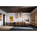 Кухонный гарнитур из массива дуба и камня Ratio Dada Engenereed варинант исполнения - 17 | Loft Concept в Липецке