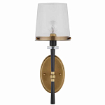 Бра настенное с прозрачным стеклянным абажуром Simple Pure Form варинант исполнения - 3 | Loft Concept в Липецке