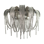 Бра с металиическими цепочками и дугообразными элементами Atlantis Chain варинант исполнения - 1 | Loft Concept в Липецке