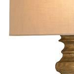 Бра светодиодное с тканевым абажуром на фигурном основании Undercut варинант исполнения - 1 | Loft Concept в Липецке