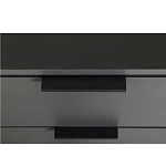 Комод цвета графит с 3-мя ящиками Strict Lines  варинант исполнения - 5 | Loft Concept в Липецке