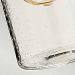 Бра с цилиндрическим прозрачным плафоном из стекла с пузырьками Elstead Lighting варинант исполнения - 5 | Loft Concept в Липецке