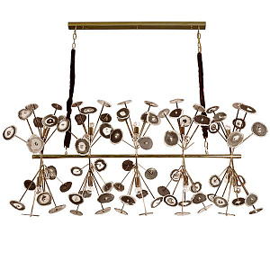 Люстра Burst Chandelier Natural Agate Line