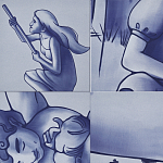 Плитка с рисунком Первый сон варинант исполнения - 3 | Loft Concept в Липецке