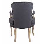 Кресло Aubrey Classical Armchair dark grey velour варинант исполнения - 3 | Loft Concept в Липецке