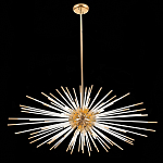 Дизайнерский светильник с лучами Morning Sun Chandelier Gold варинант исполнения - 1 | Loft Concept в Липецке
