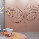 Барельеф BUTTERFLY варинант исполнения - 2 | Loft Concept в Липецке