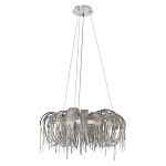 Люстра круглая подвесная с металлическими дугами и длинными цепочками 80 см Atlantis Chain варинант исполнения - 2 | Loft Concept в Липецке