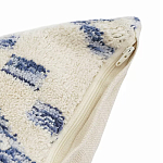Чехол на подушку с узором в этно-стиле Blue Ikat варинант исполнения - 2 | Loft Concept в Липецке