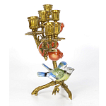 Бронзовый подсвечник на 7 свечей Eden Garden варинант исполнения - 3 | Loft Concept в Липецке