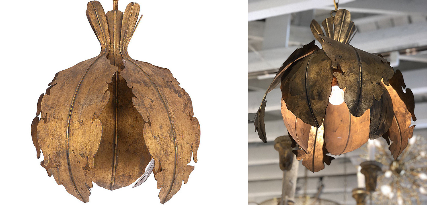 Подвесной светильник Tropical Leaves Hanging lamp Подвесной светильник Tropical Leaves Hanging lamp - Loft-Concept в Липецке