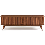 ТВ-тумба с двумя раздвижными дверцами Toinette Brown TV Stand варинант исполнения - 2 | Loft Concept в Липецке