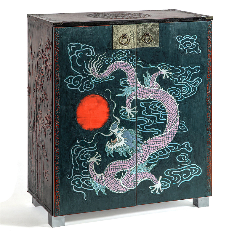 Комод в стиле шинузари Chest Chinese Dragon Мульти Комод в стиле шинузари Chest Chinese Dragon Мульти в Липецке | Loft Concept