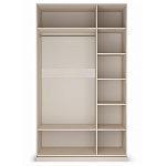 Шкаф 3-х дверный с зеркальными дверями Satin Furniture варинант исполнения - 3 | Loft Concept в Липецке