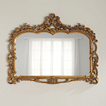 Зеркало настенное в ажурной раме в стиле барокко Ornate Ornaments варинант исполнения - 3 | Loft Concept в Липецке