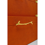 Комплект оранжевых чемоданов Golden Twigs варинант исполнения - 4 | Loft Concept в Липецке