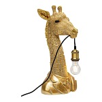Настольная лампа в детскую Жираф в золотом костюме варинант исполнения - 1 | Loft Concept в Липецке