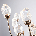 Люстра с декором в виде кристаллов из хрусталя Kenneth Crystal Stone Chandelier 20 варинант исполнения - 2 | Loft Concept в Липецке