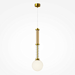 Подвесной светильник со стеклянными вставками Helios варинант исполнения - 1 | Loft Concept в Липецке