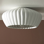 Потолочный светильник керамический Ceramic Embossed Lamp варинант исполнения - 1 | Loft Concept в Липецке