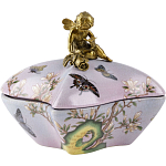 Фарфоровая шкатулка Butterflies and an angel варинант исполнения - 2 | Loft Concept в Липецке
