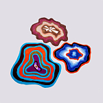 Сет из 3-х ковров «SAPPHIRE, QARTZITE, LABRADORITE» варинант исполнения - 1 | Loft Concept в Липецке